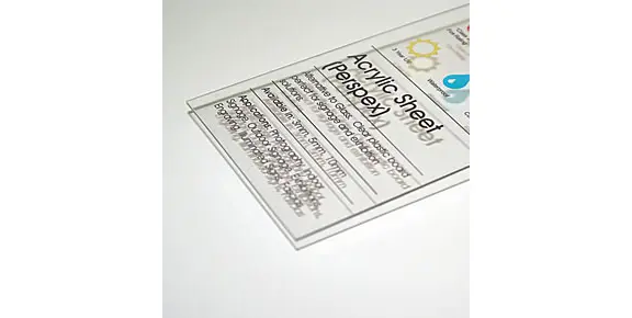 Acrylic (Perspex)