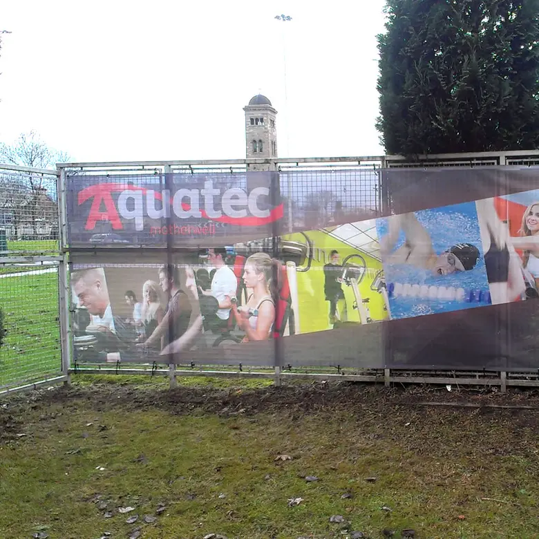 Printed PVC Mesh Banners (340gsm) - Hemmed & Eyeletted