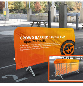 Pedestrian Barrier Slips (Quick Fit - Single Sided)