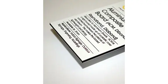 Rigid Board Printing - Unprinted - ACM Hoarding