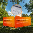 Single Sided - Crowd Barrier Banners