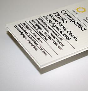 Fluted Plastic Corrugated Board - Correx