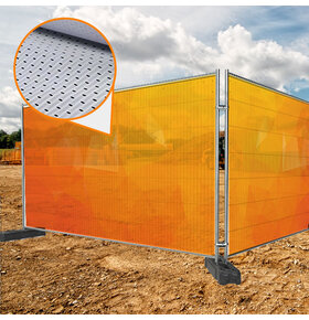 Polyester Airmesh Heras Fence Banners